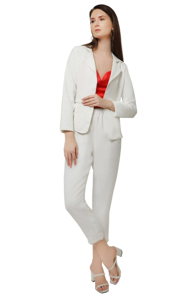 Power White Co-ord Set
