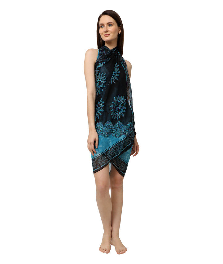 Moon Blue Sun Sarong