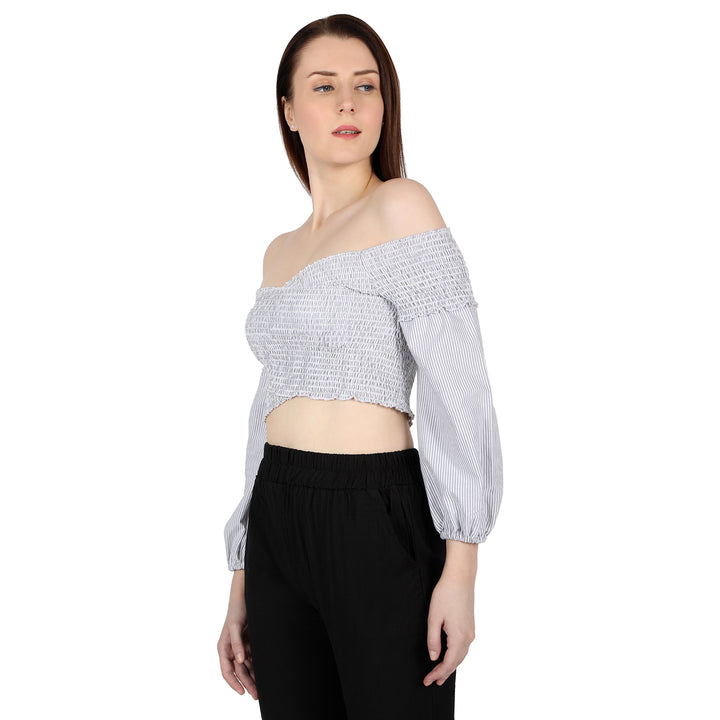 Criss Cross Cotton Crop Top