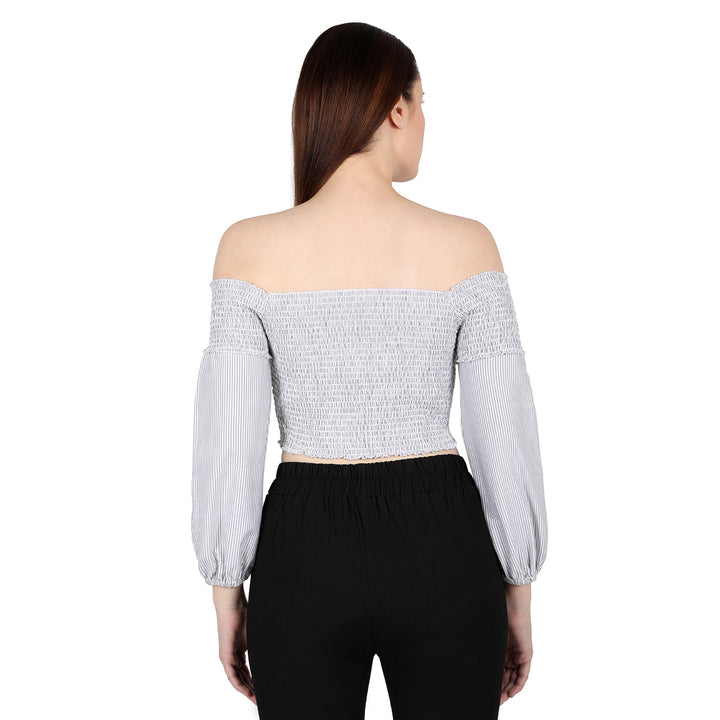 Criss Cross Cotton Crop Top