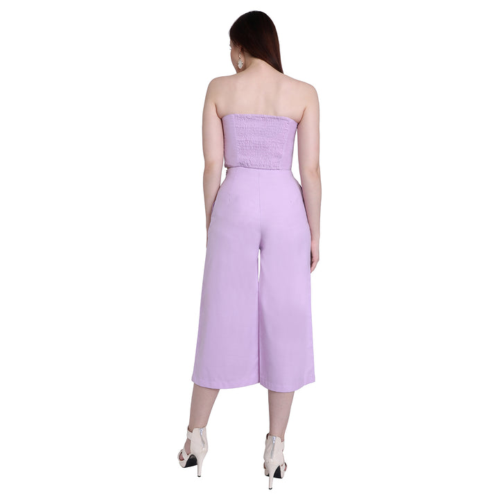 Purple Flared Culottes