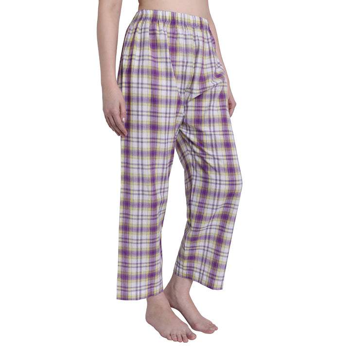 Pretty Purple Checks Pyjamas
