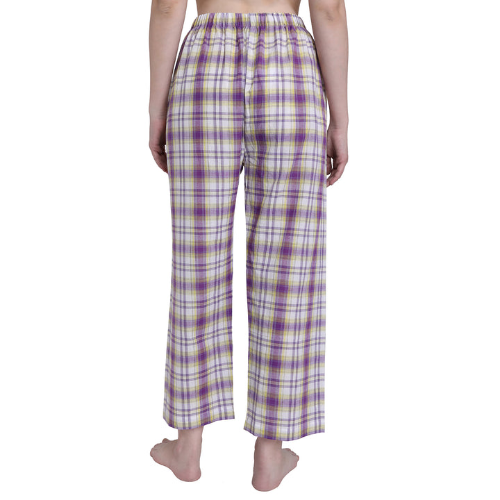 Pretty Purple Checks Pyjamas