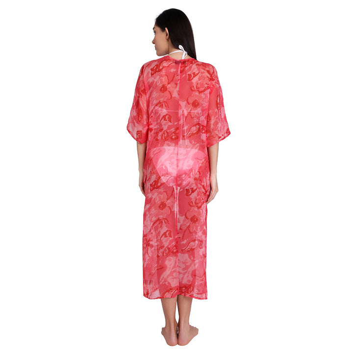 Long Printed Cover Up