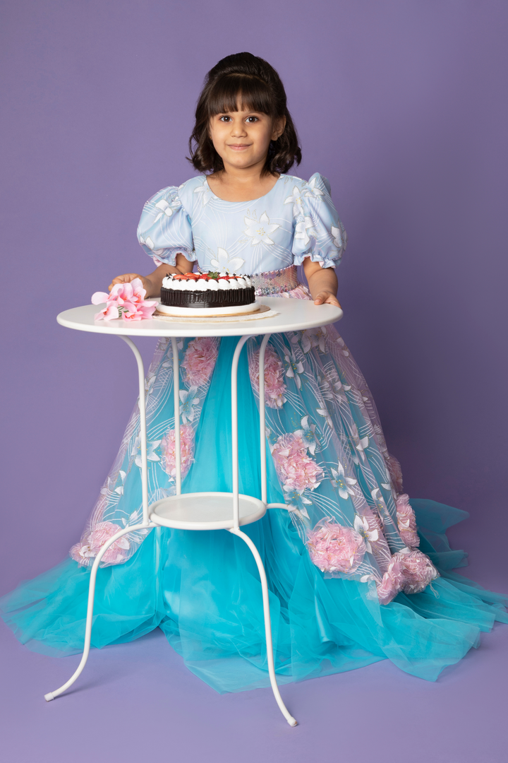 The Floral Superflours Gown