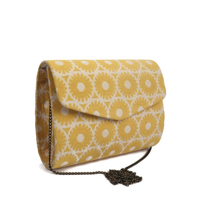Yellow Vibrant Summer Clutch