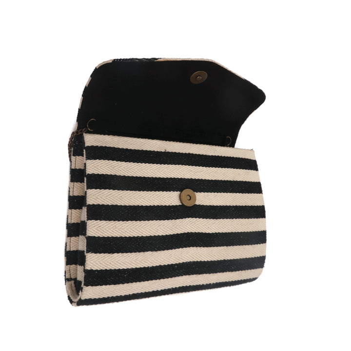 Zebra Stripe Clutch