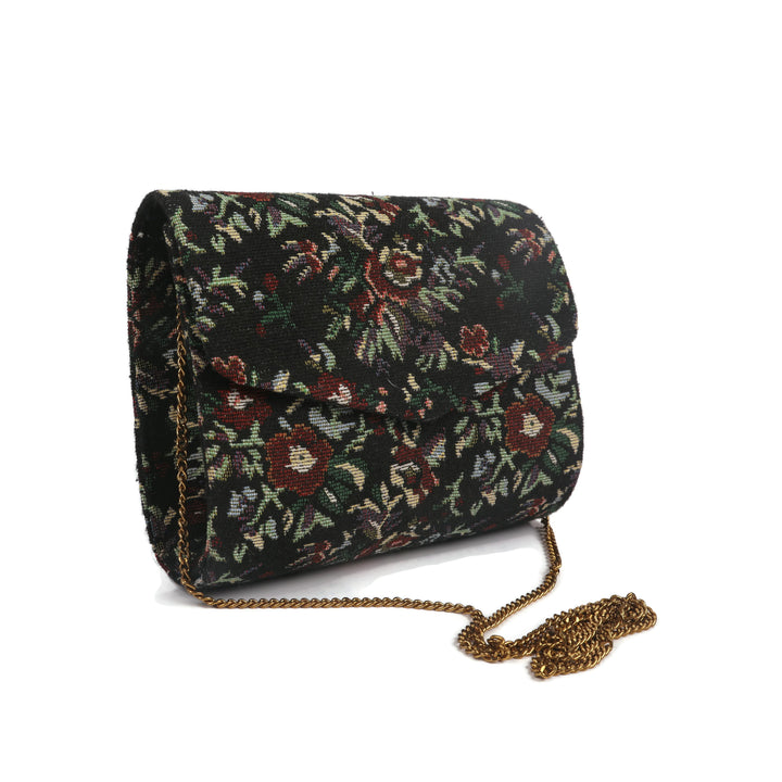 Multicolour Floral Garden Clutch