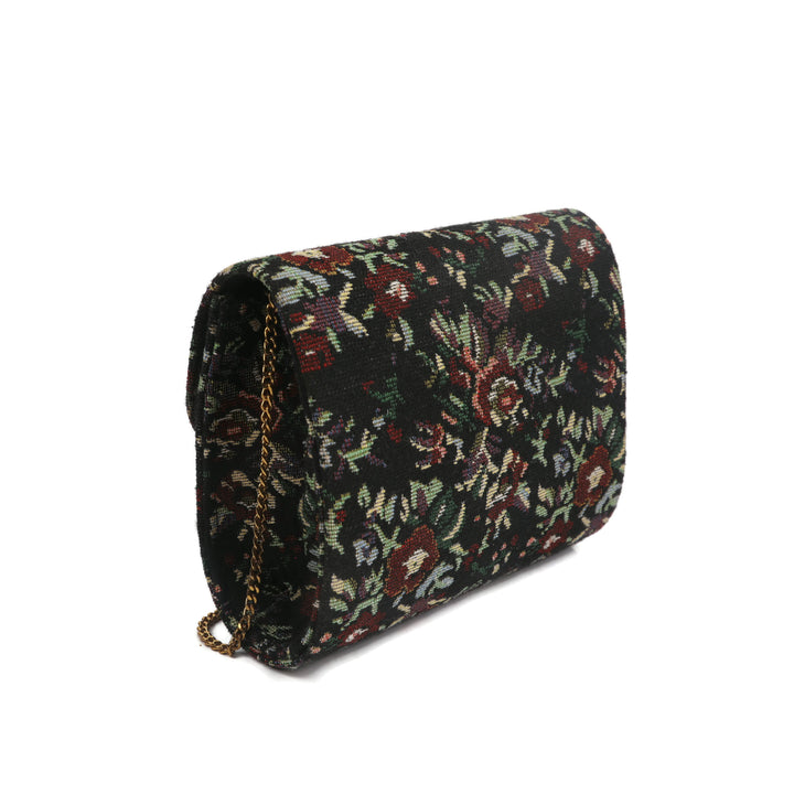 Multicolour Floral Garden Clutch