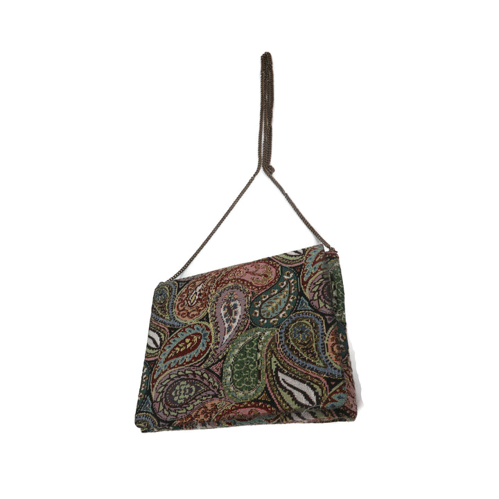Paisley Box Clutch