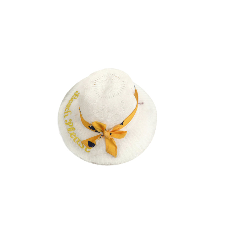 Yellow Vibrant Summer Beach Hat