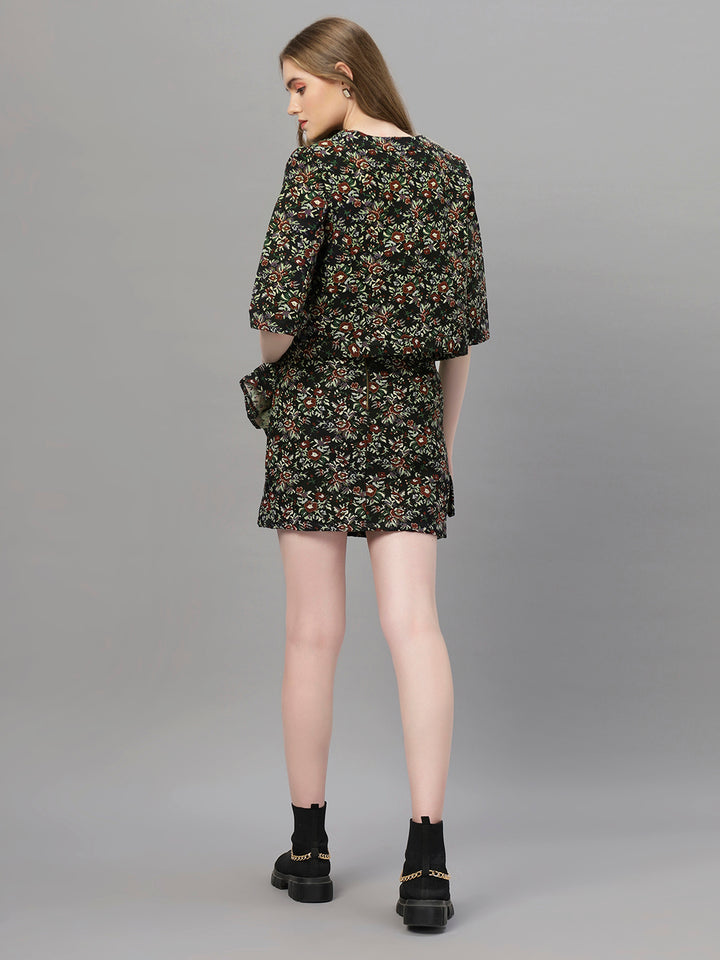 Jacquard Spring Cropped Jacket