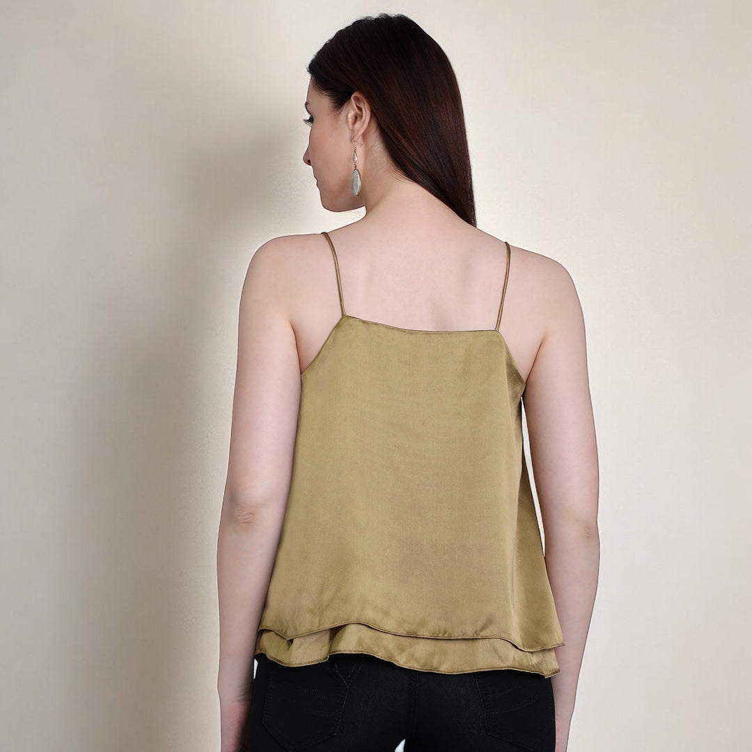 Golden Cami Top