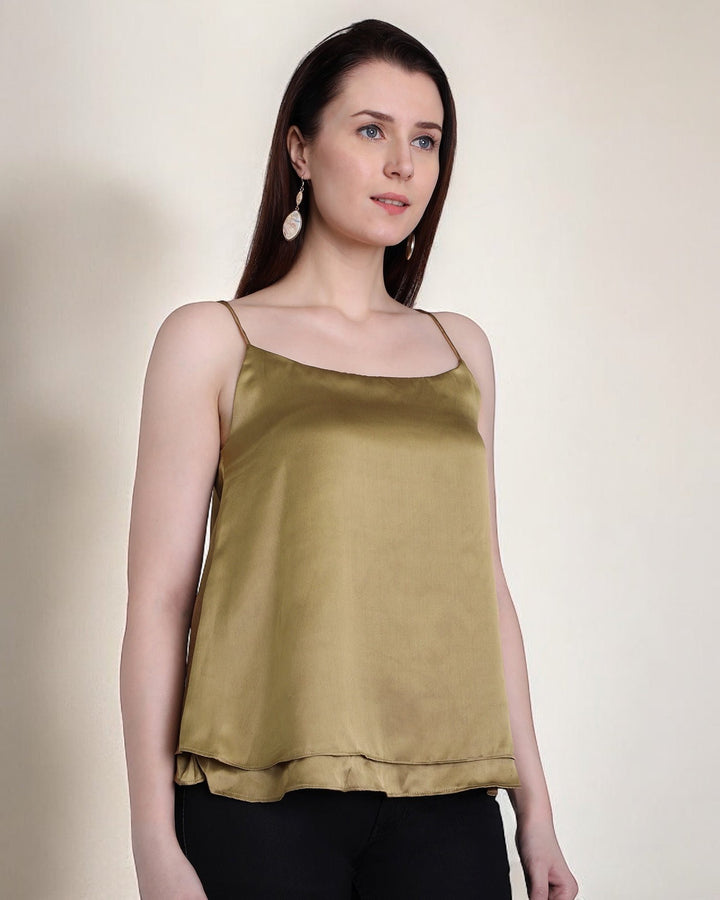 Golden Cami Top