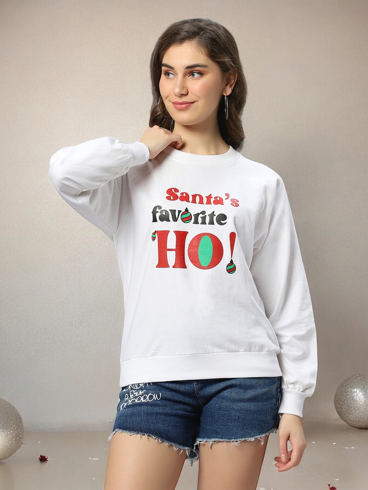 “Santa’s Favourite Ho” Unisex Sweatshirt