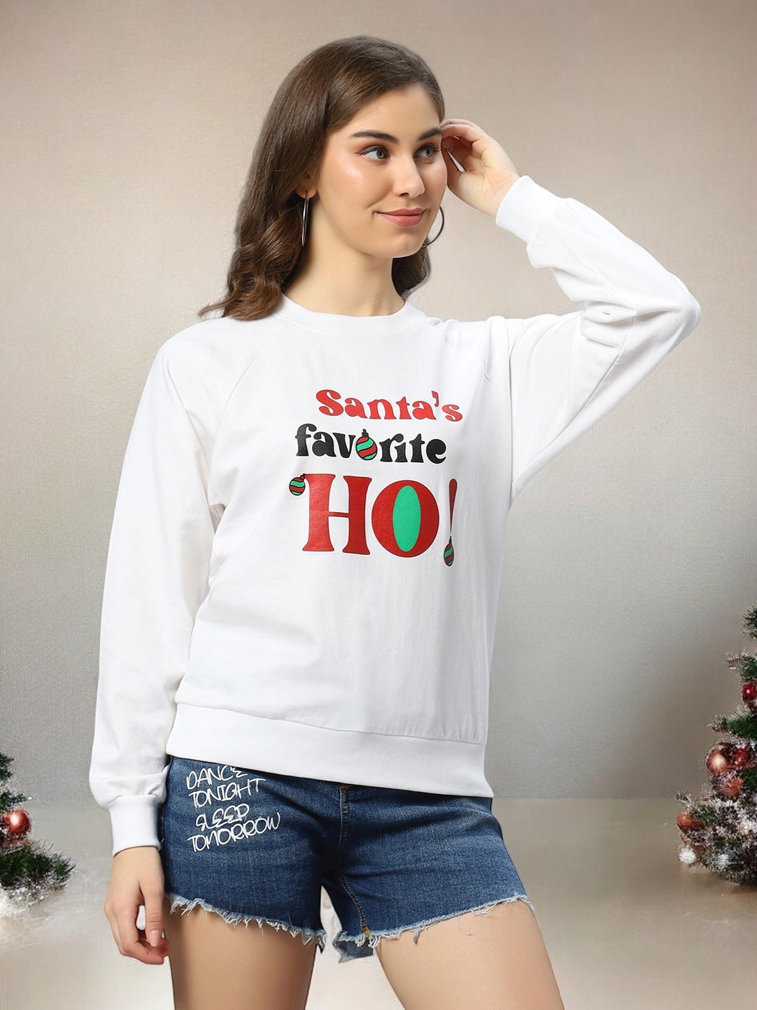 “Santa’s Favourite Ho” Unisex Sweatshirt