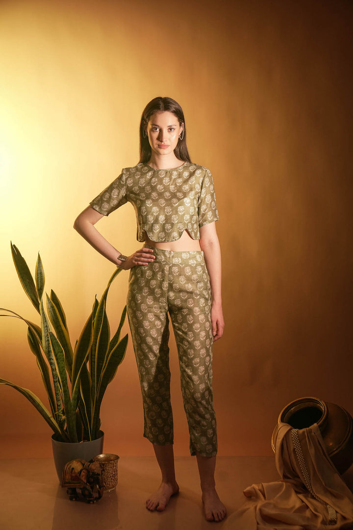 Sage Mist Festive Co-ord Set