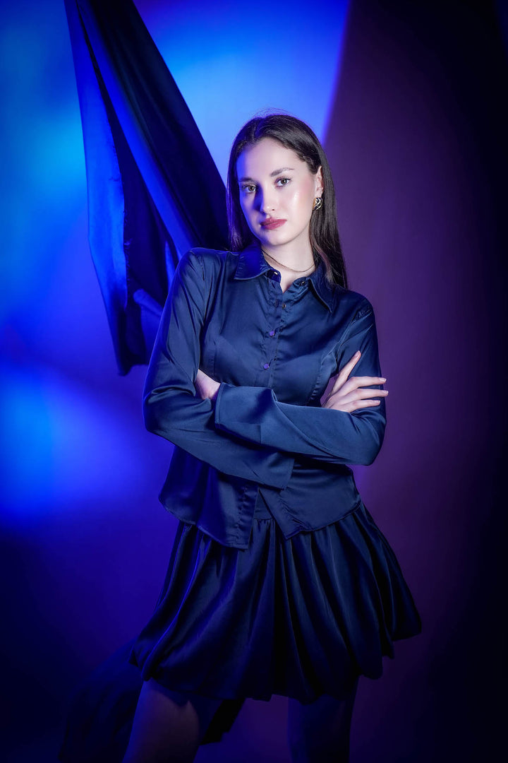 Silken Cinch Shirt