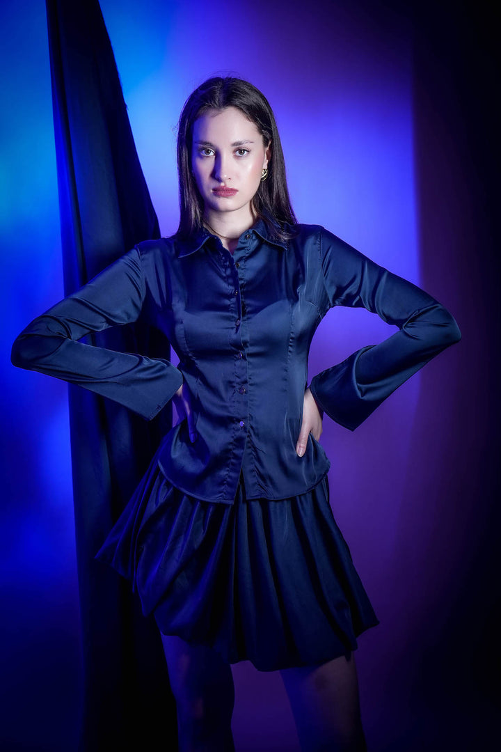 Silken Cinch Shirt