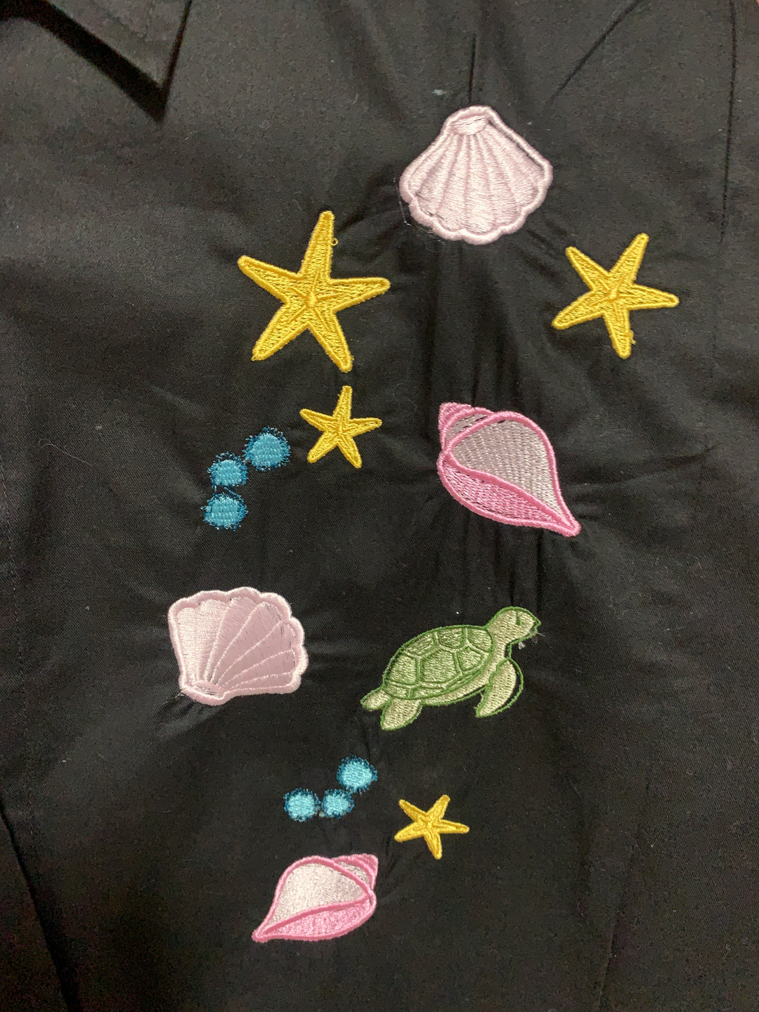 She Sells Sea Shells Shirt Dress