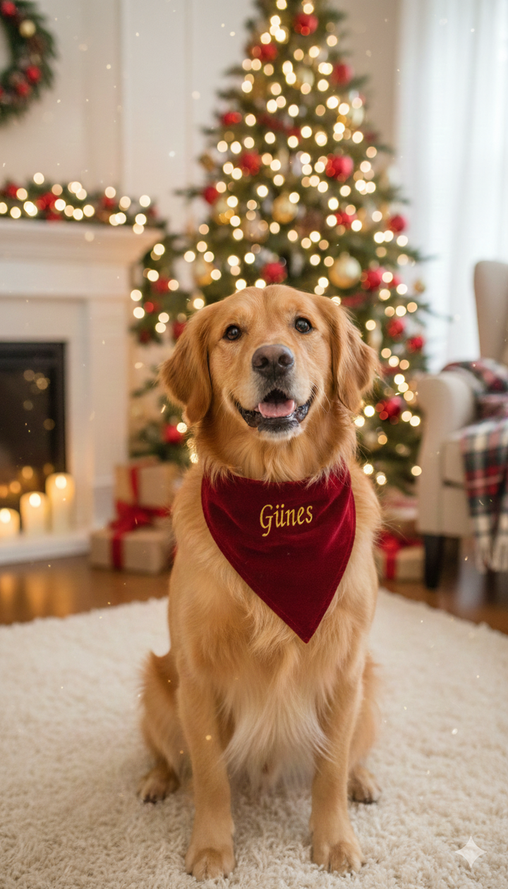 Personalise Dog Bandana