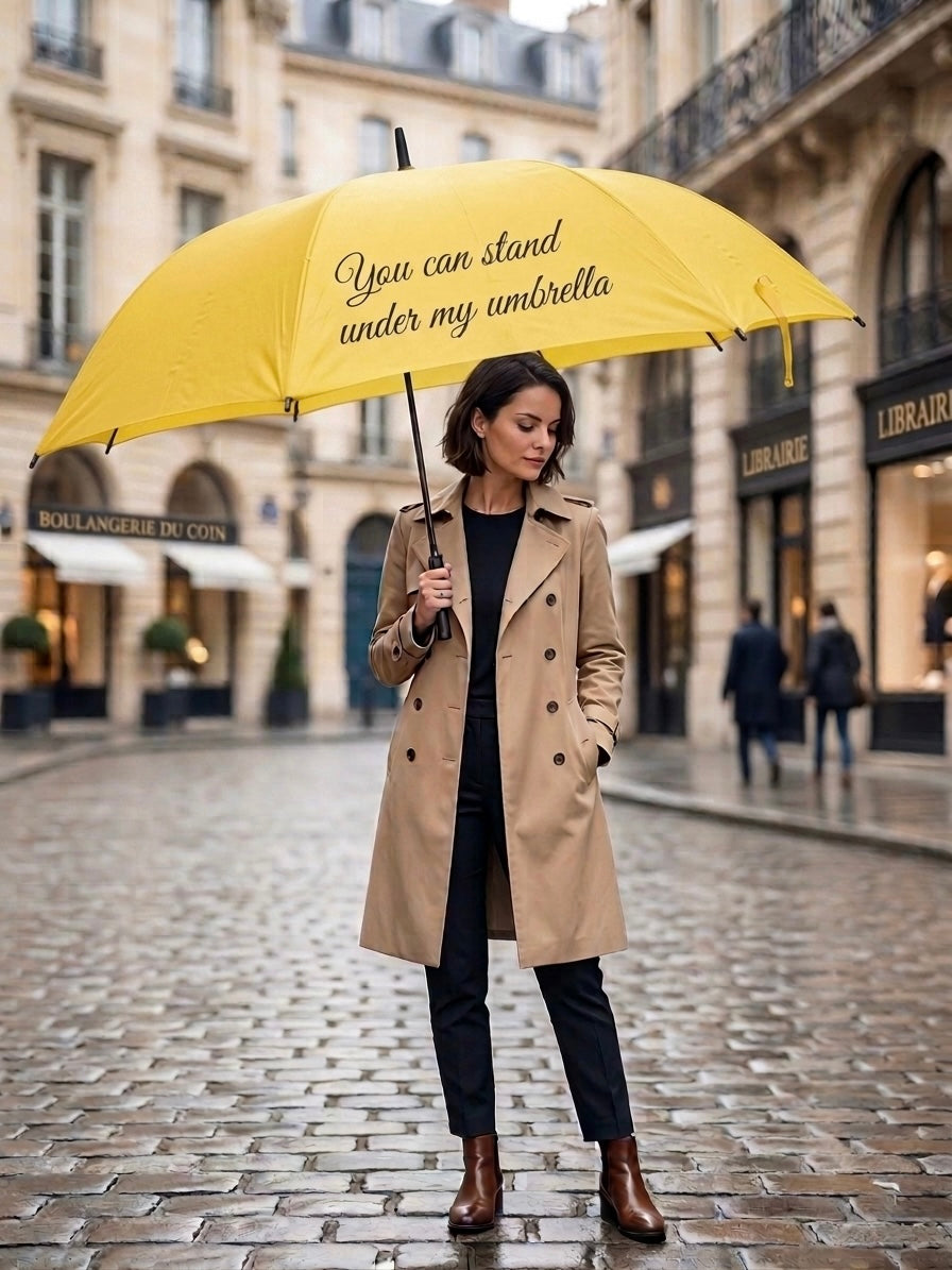 You Can Stand Under My Umbrella Yellow
