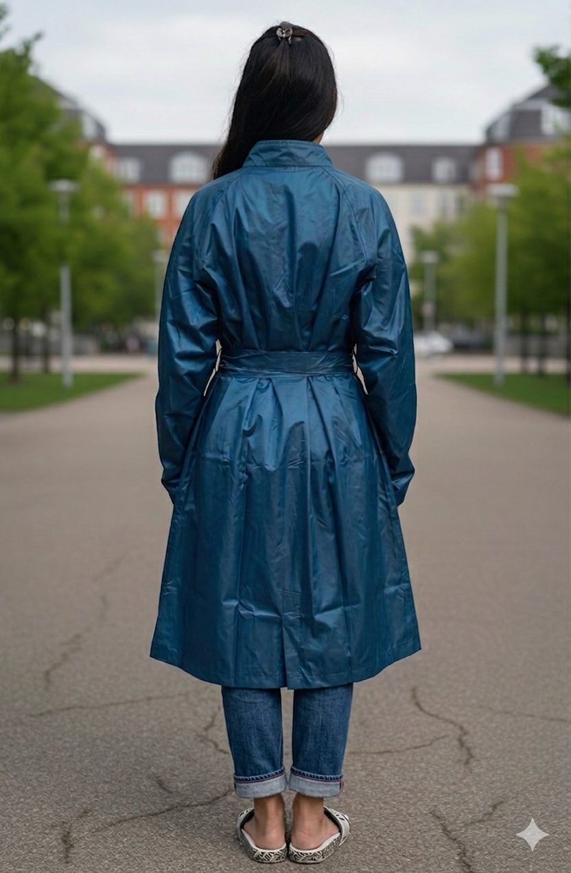 The Stormline Rain Trench Coat