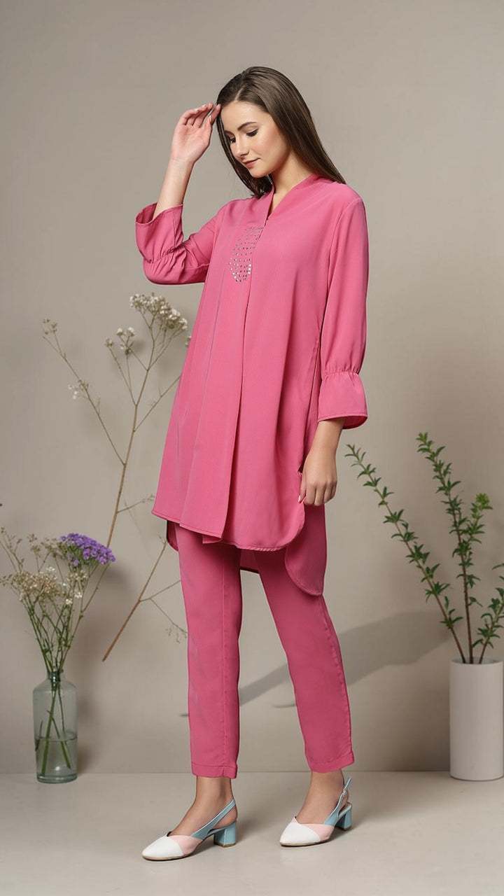 Embellished Mauve Co-ord Set
