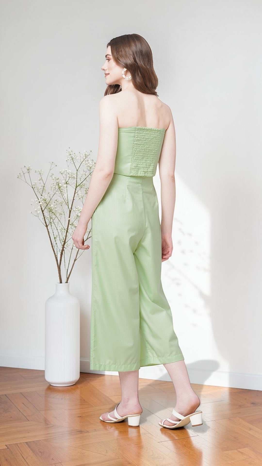Bohemian Lime Green Co-ord Set