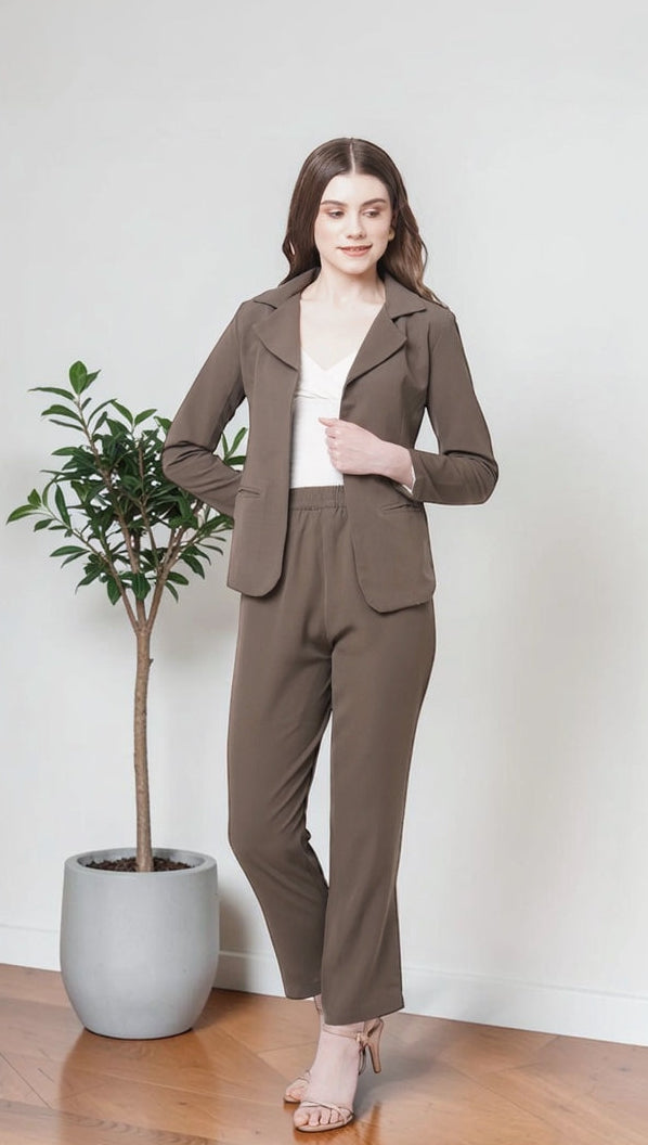 Caramelised Brown Co-ord Set