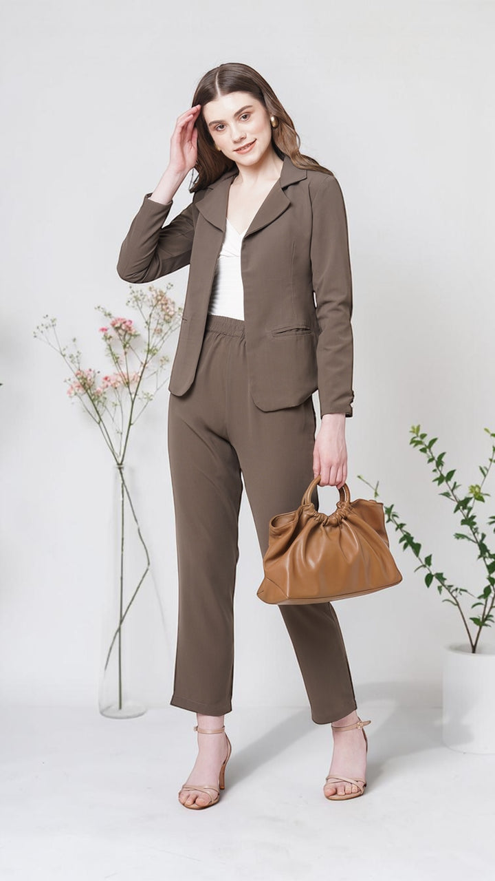 Caramelised Brown Co-ord Set