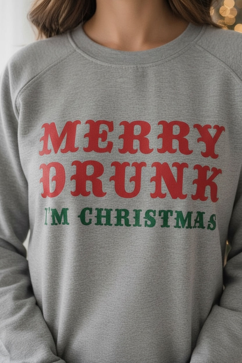 Merry Drunk Unisex Sweatshirt