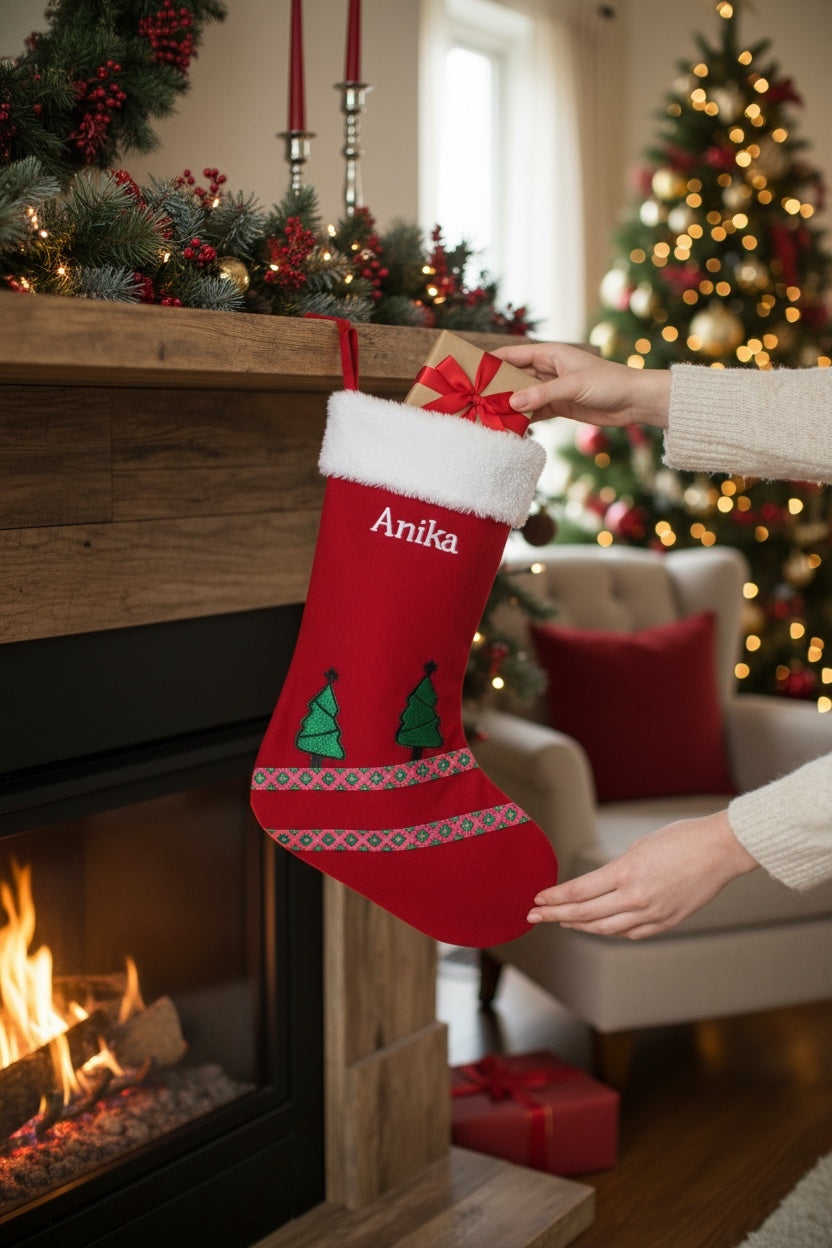 Christmas Tree Stocking