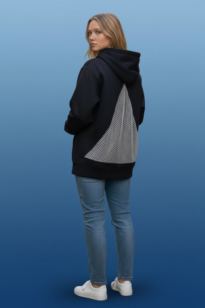 Pyramid Rhinestone Hoodie