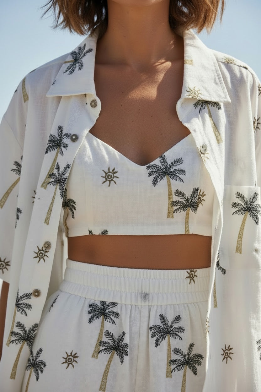 Tropical Ivory Coord Set