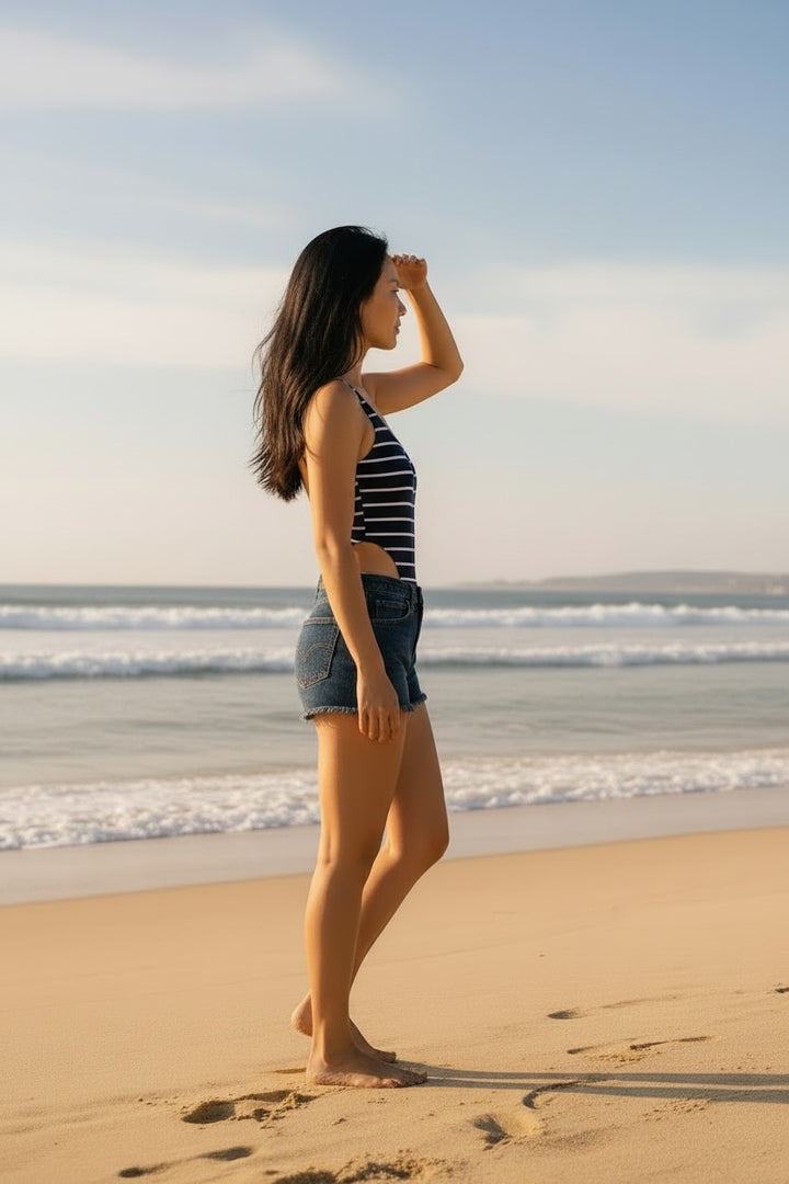 Shoreline Sculpt Cut-Out Bodysuit