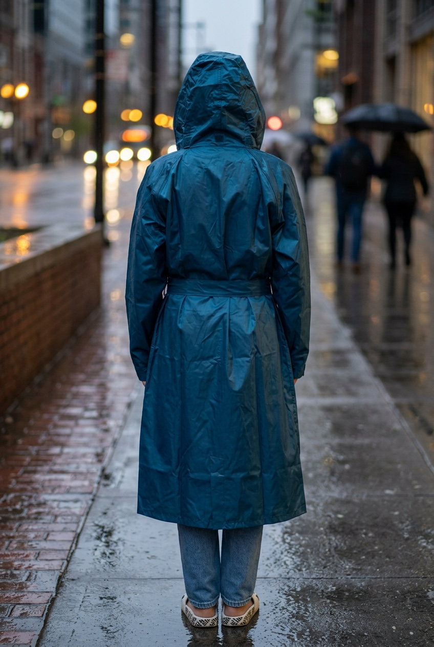 The Stormline Rain Trench Coat