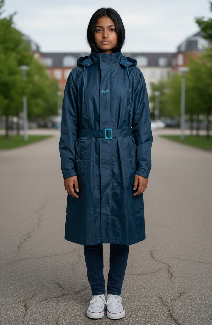 The Stormline Rain Trench Coat