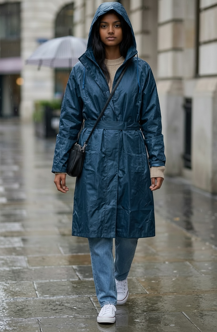 The Stormline Rain Trench Coat