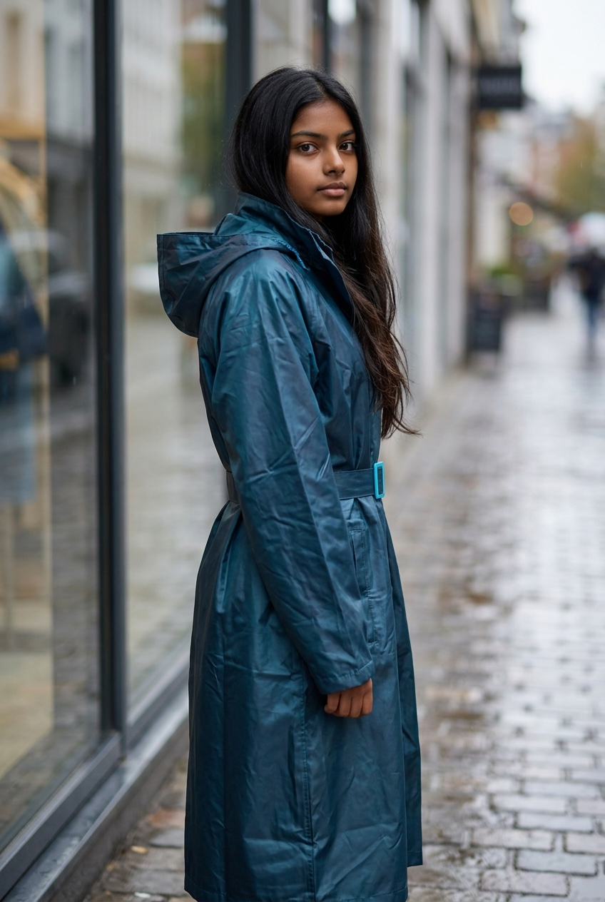 The Stormline Rain Trench Coat