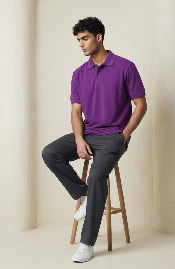 Purple Polo Shirt
