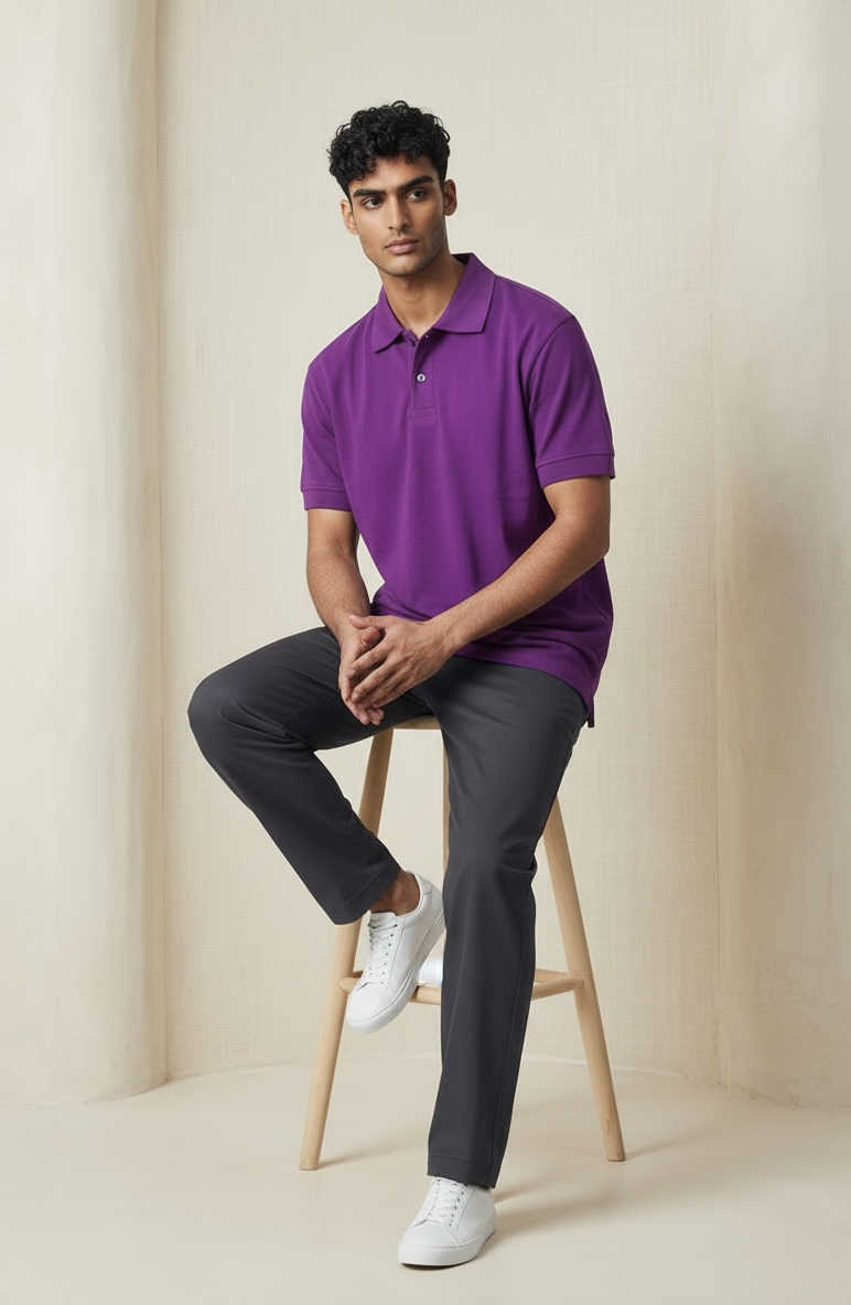 Purple Polo Shirt