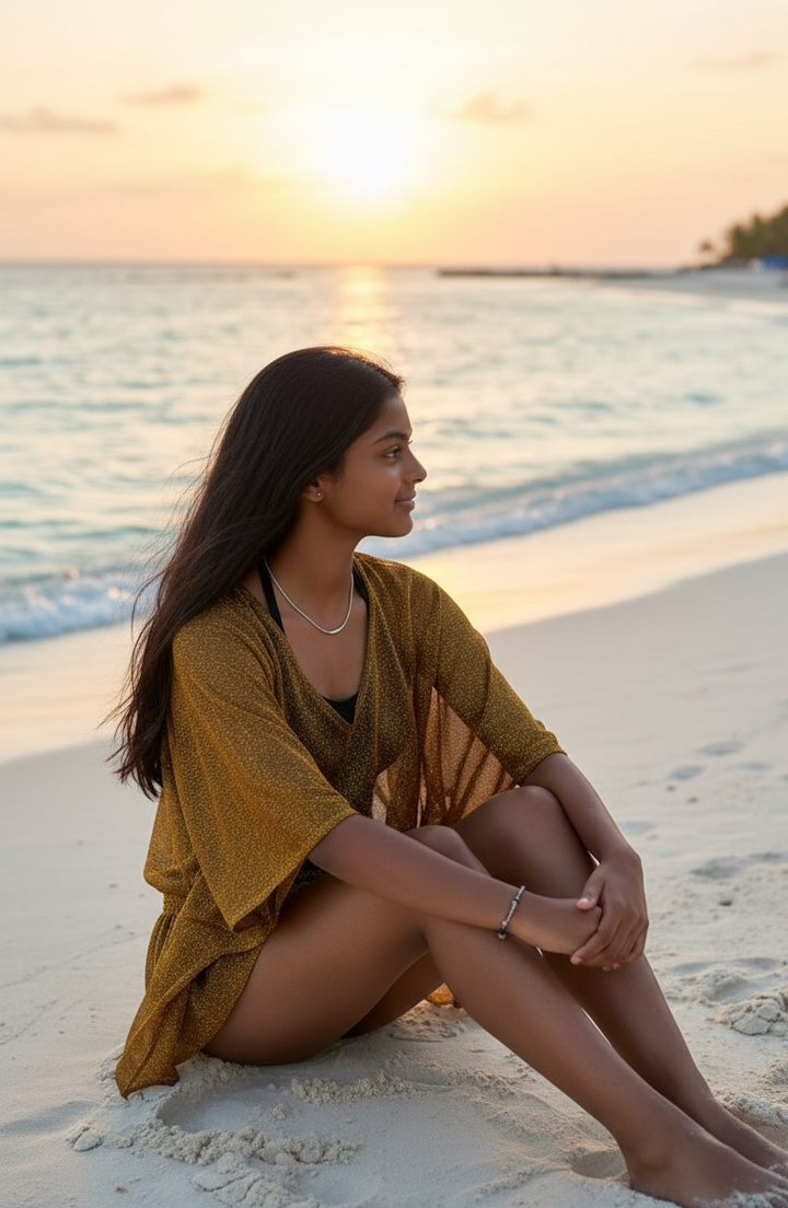 Gold Beach Kaftan