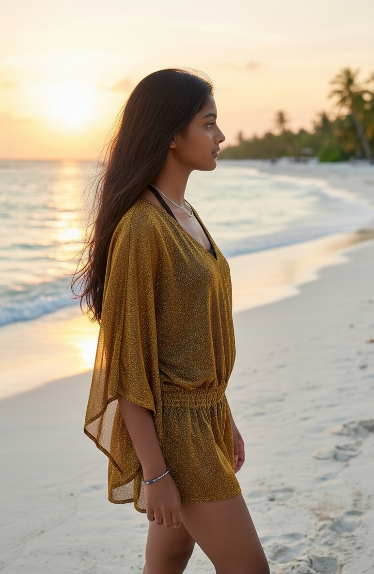 Gold Beach Kaftan