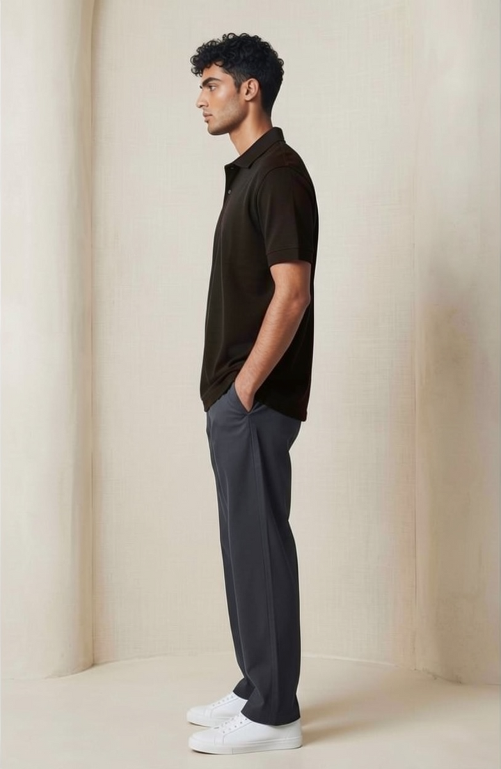 Black Polo T-shirt