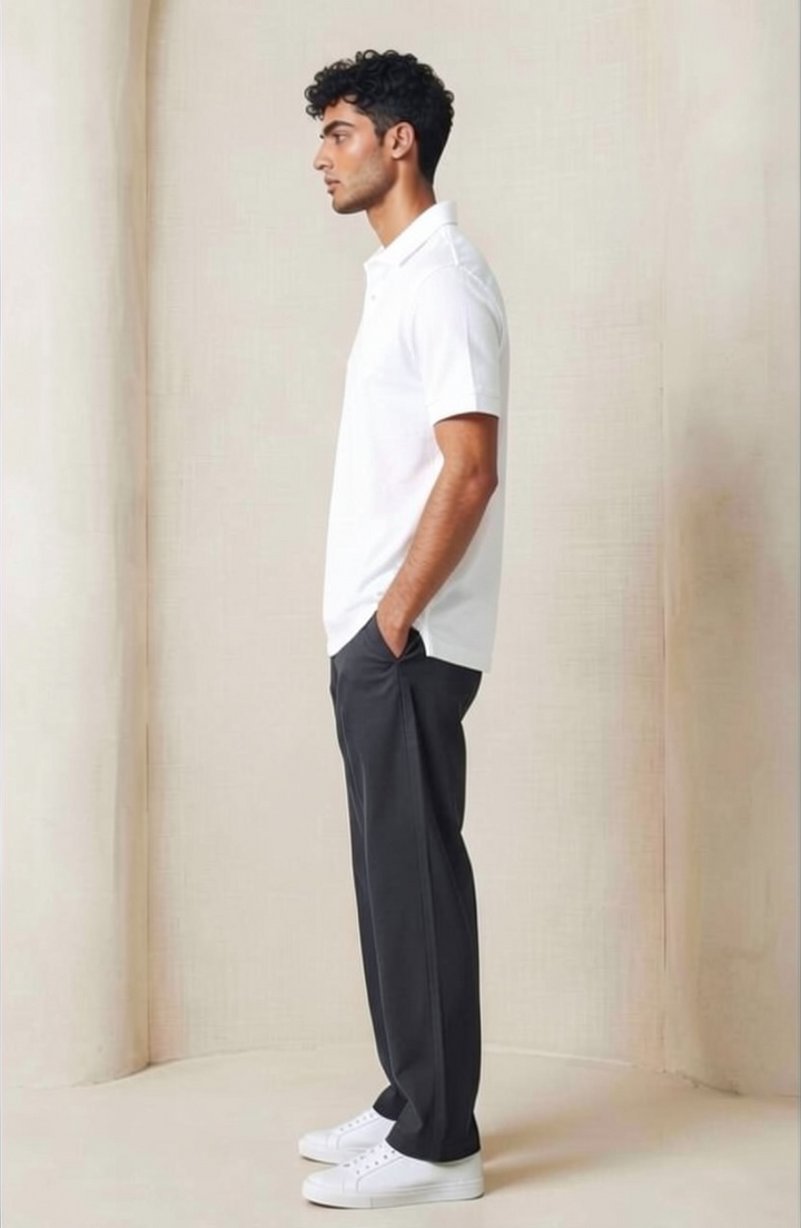 White Polo T-shirt