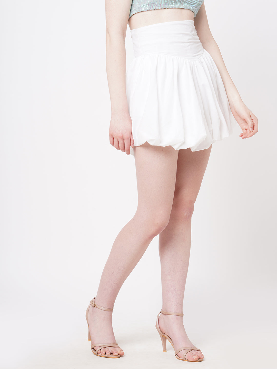 White Daydream Bubble Skirt