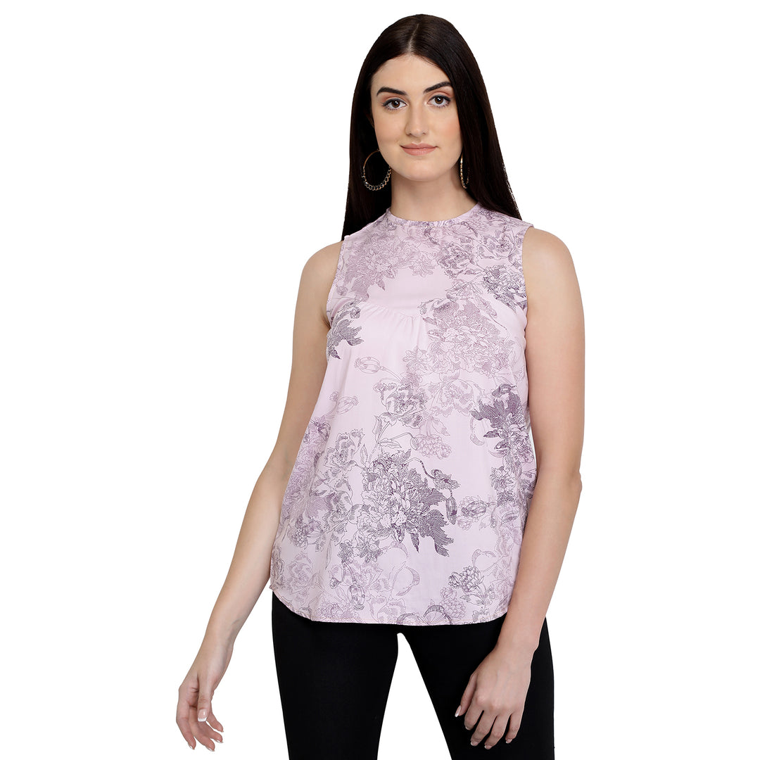 Lilac Grapevine Summer Top