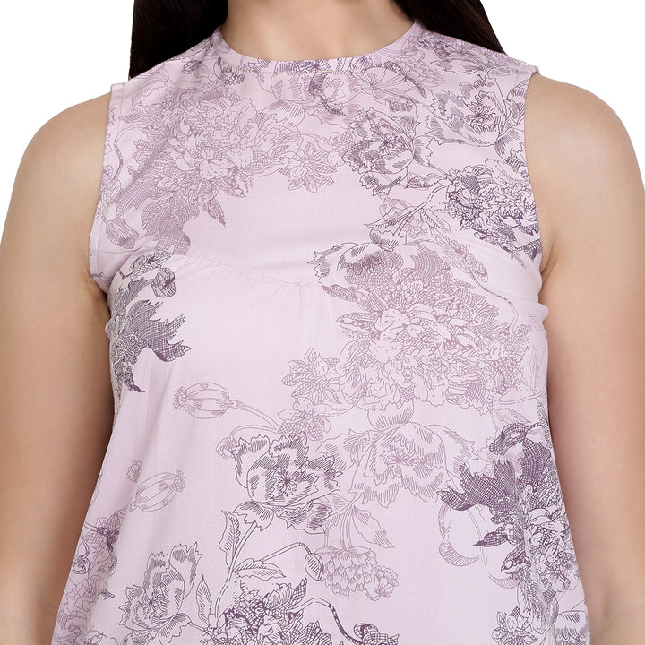 Lilac Grapevine Summer Top