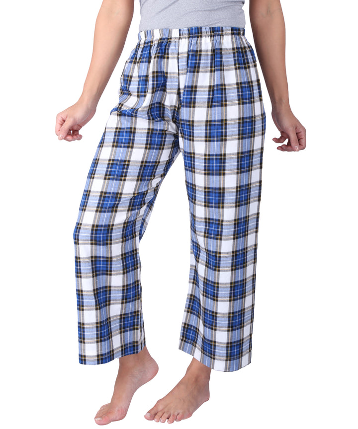 Blue & White Checks Pyjama